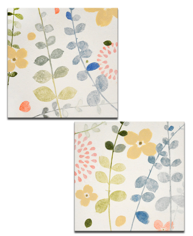 Morning Dew I/II' Wrapped Canvas Wall Art