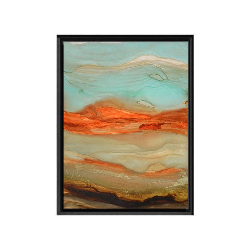 Eye of Jupiter Framed Canvas Wall Art