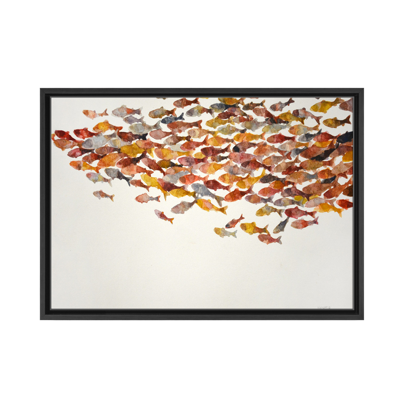 Heatwave Framed Canvas Wall Art