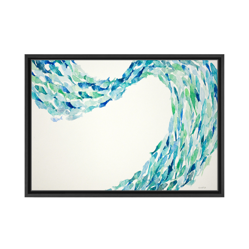 Flow Framed Canvas Wall Art