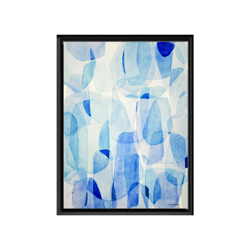 Heavy Rain Framed Canvas Wall Art