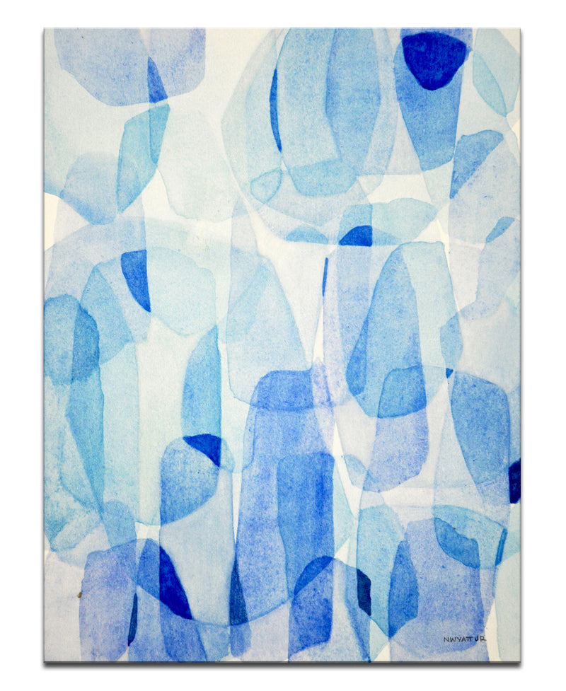 'Heavy Rain' Wrapped Canvas Wall Art