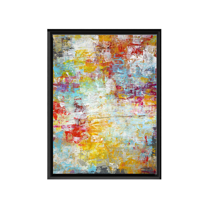 Mardi Gras Framed Canvas Wall Art