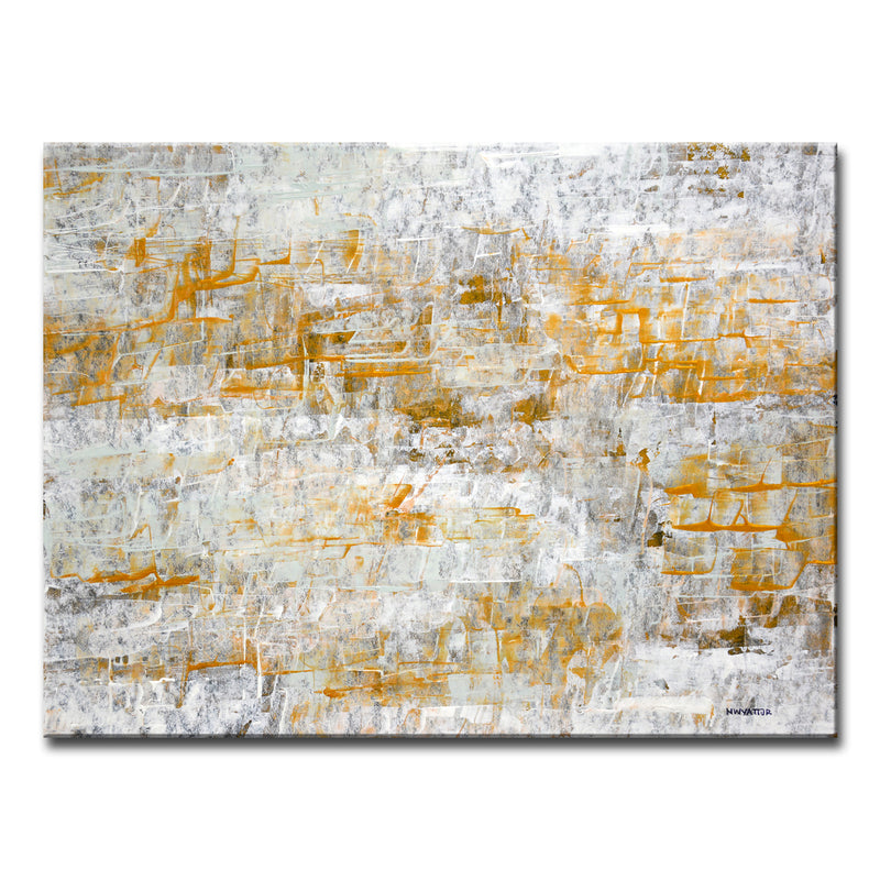 'Footprints I' Wrapped Canvas Wall Art