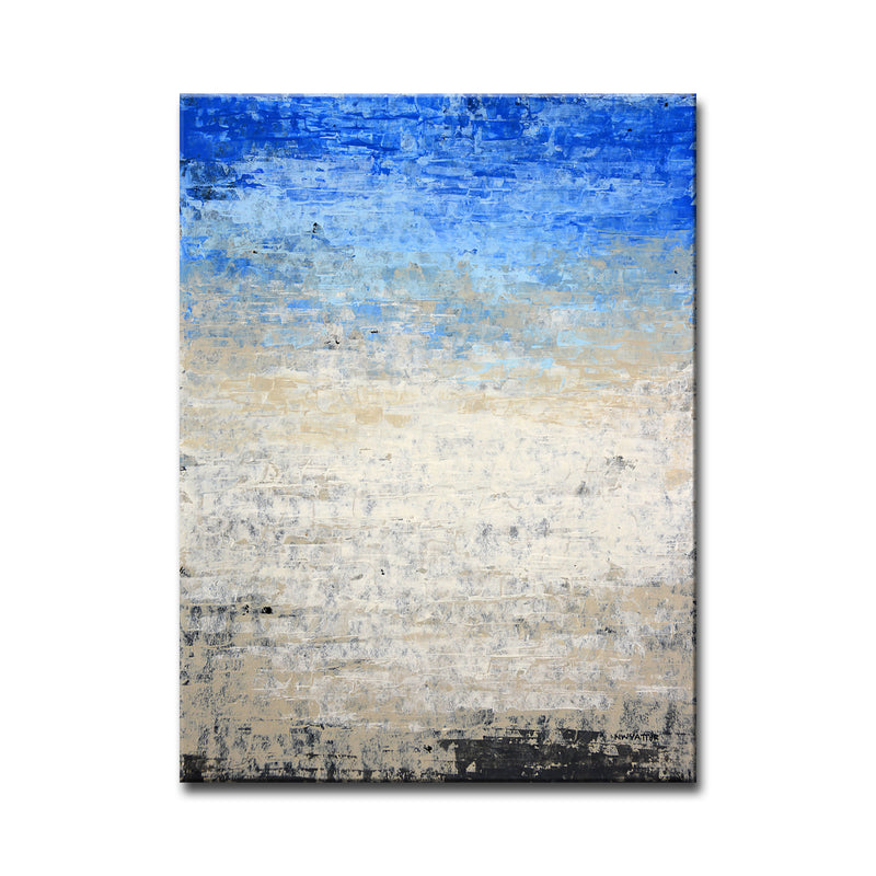'Footprints II' Wrapped Canvas Wall Art
