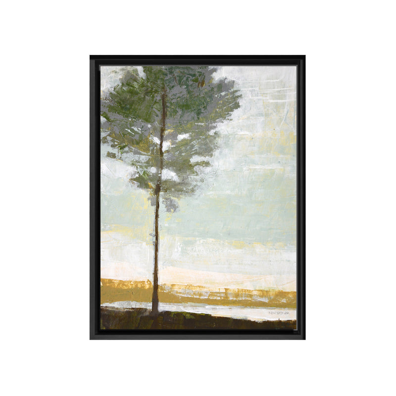 Lakeside View I Framed Canvas Wall Art