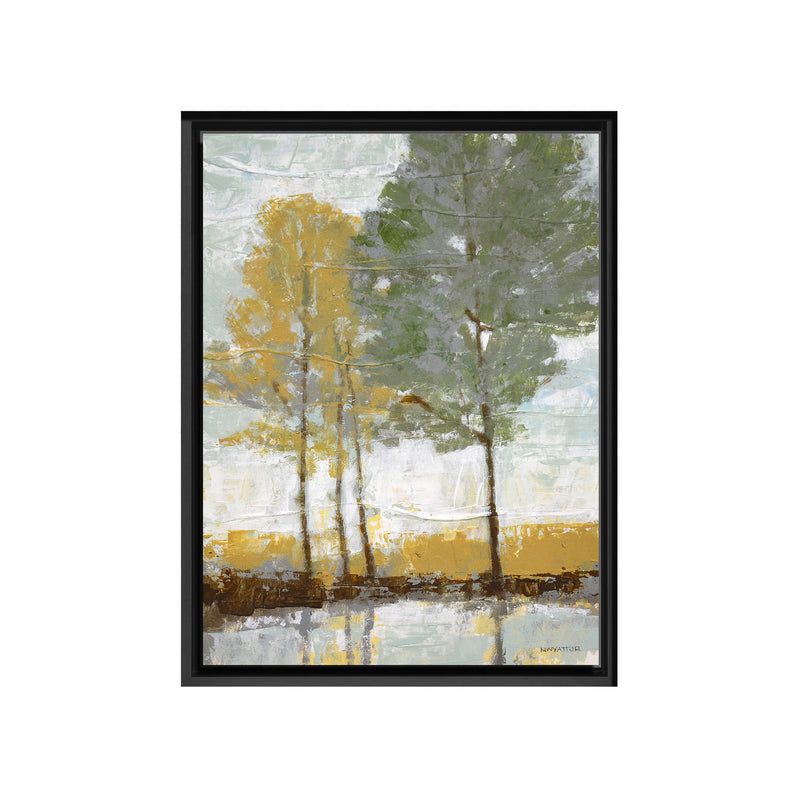 Lakeside View II Framed Canvas Wall Art