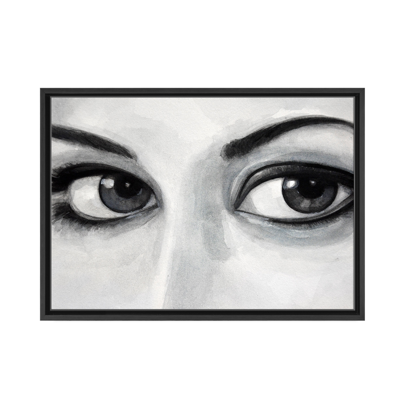 Allure II Framed Canvas Wall Art