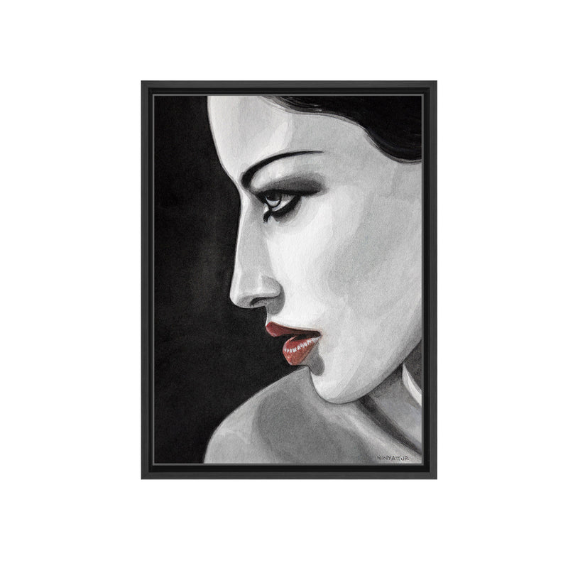 Allure III Framed Canvas Wall Art