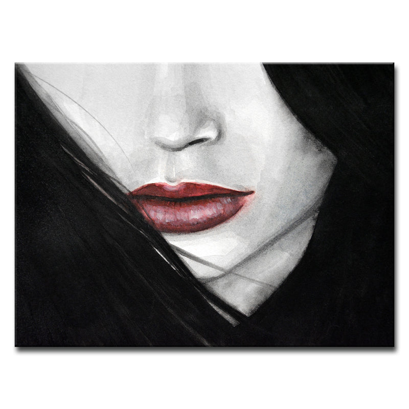 'Allure IV' Wrapped Canvas Wall Art