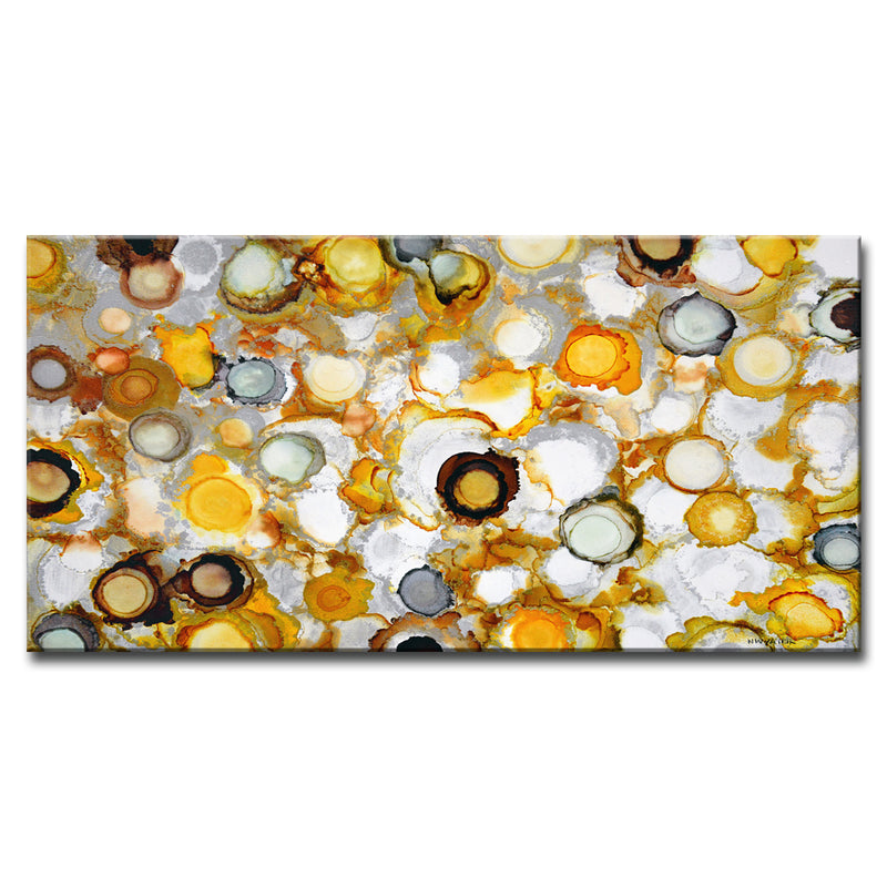 'Sundrops' Wrapped Canvas Wall Art