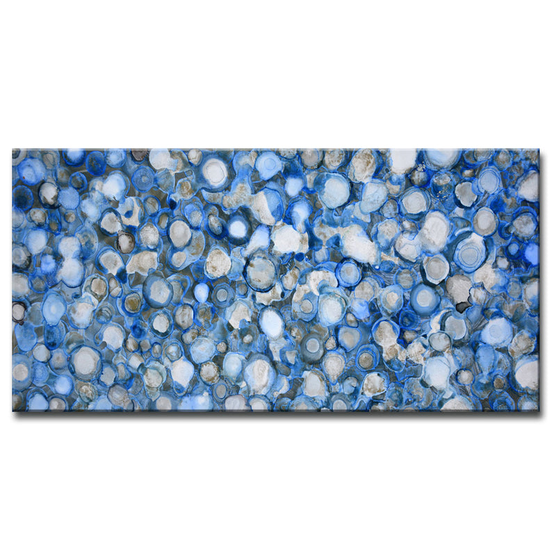 Arctic River Stones' Wrapped Canvas Wall Art