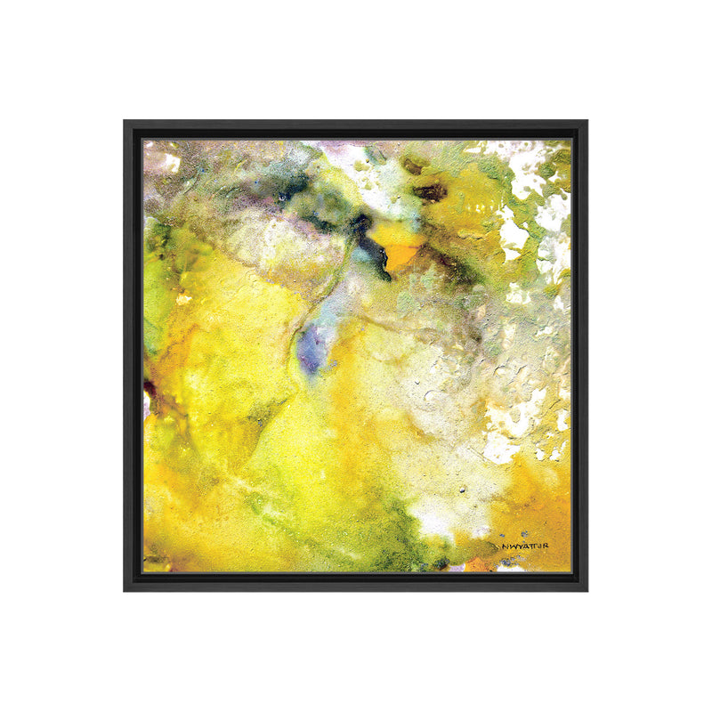 Glimmer I Framed Canvas Wall Art