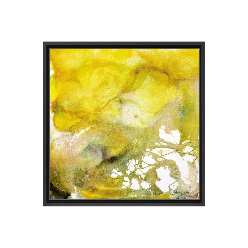 Glimmer II Framed Canvas Wall Art
