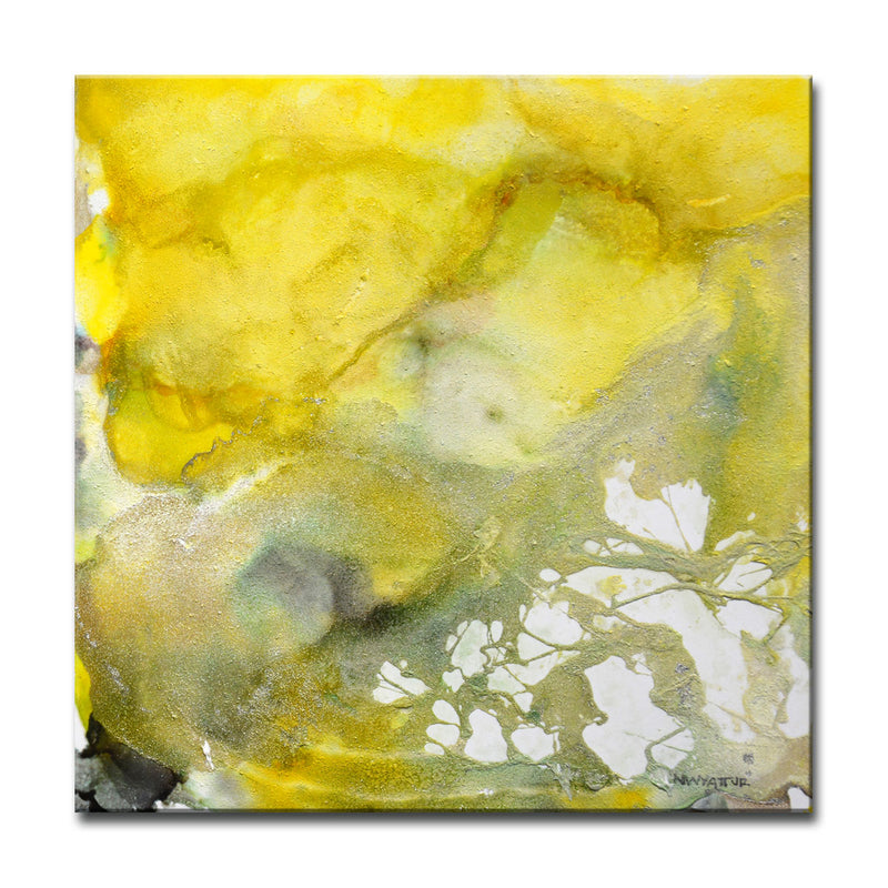 'Glimmer II' Wrapped Canvas Wall Art