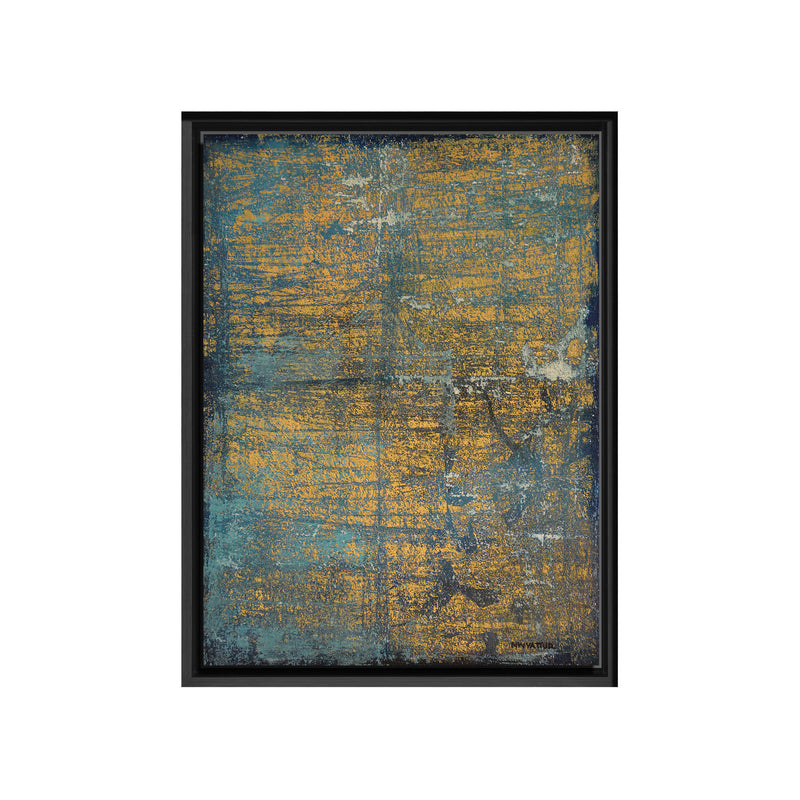 Night Life Framed Canvas Wall Art