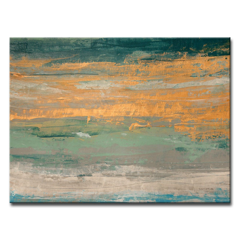 Sparkling Seas II' Wrapped Canvas Wall Art