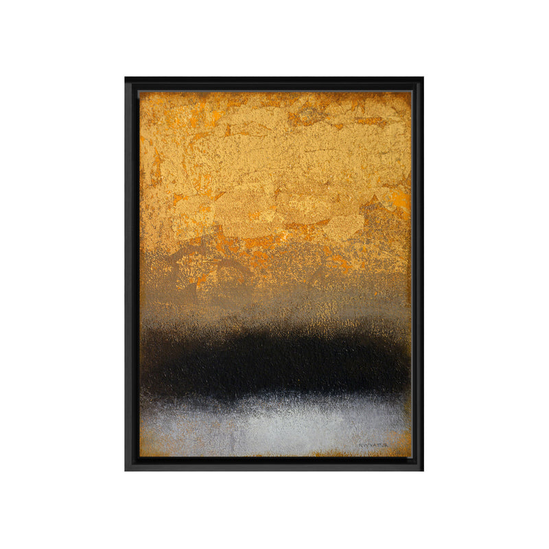 Gilded Skies Framed Canvas Wall Art