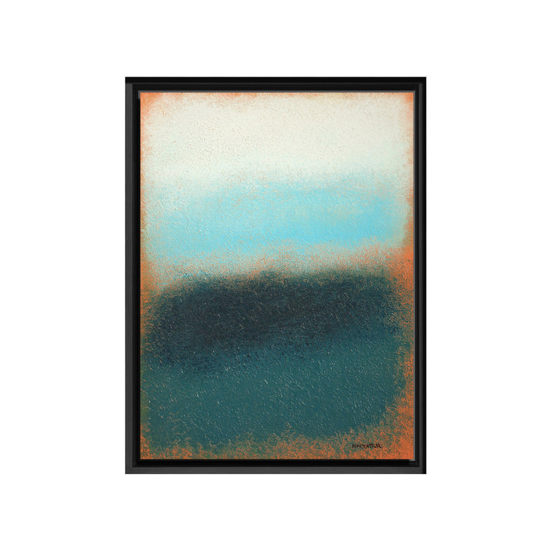 Scent of Rain Framed Canvas Wall Art