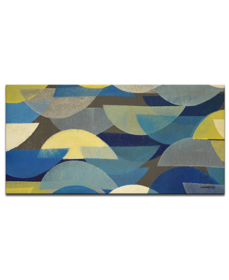 'Night Travelers' Wrapped Canvas Wall Art