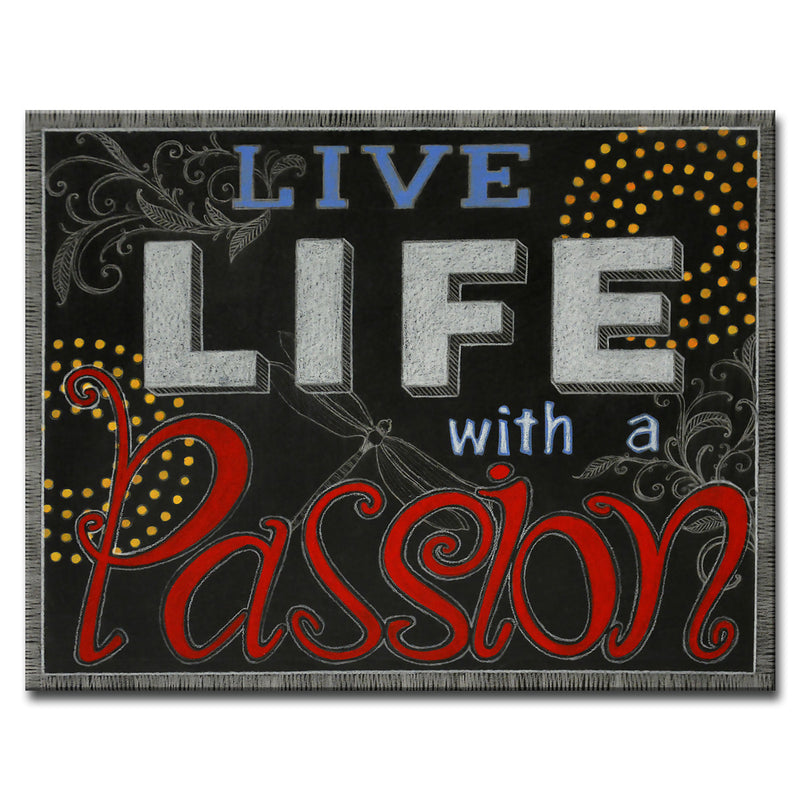 Slate Inspired III' Wrapped Canvas Wall Art