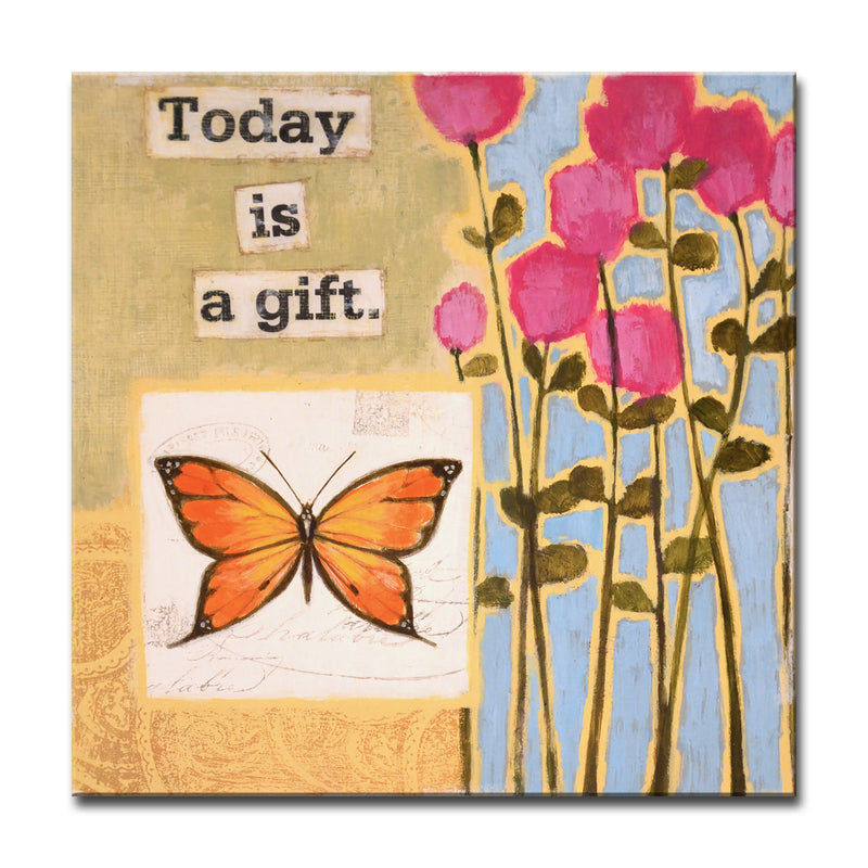 Happy Thoughts I' Wrapped Canvas Wall Art