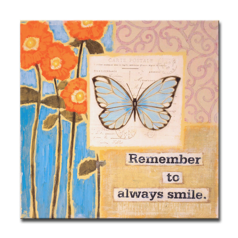 Happy Thoughts II' Wrapped Canvas Wall Art