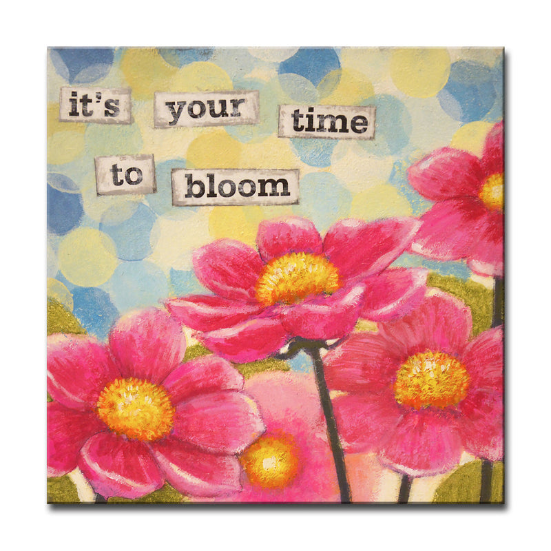 'Affirmation II' Wrapped Canvas Wall Art