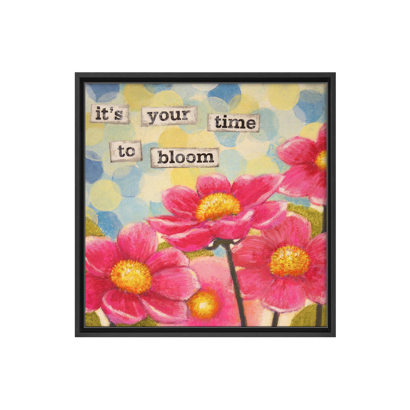 Affirmation II Framed Canvas Wall Art