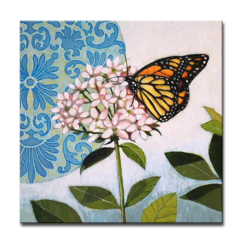 'Flitter I' Wrapped Canvas Wall Art