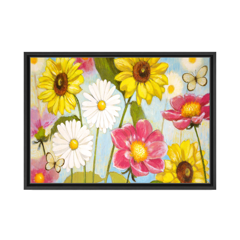 Glorious Day Framed Canvas Wall Art