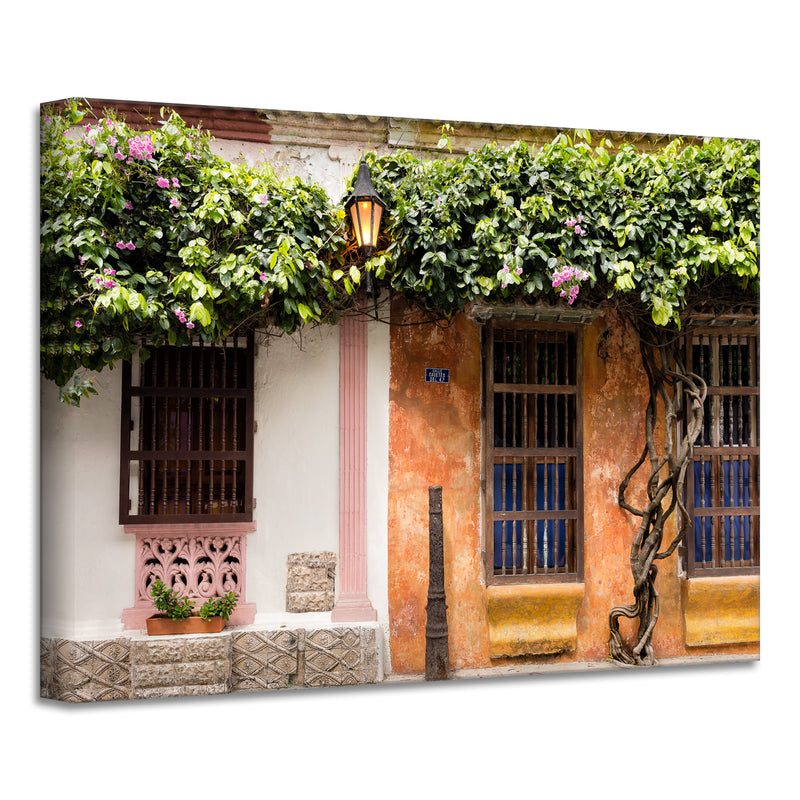 Provincial X' Wrapped Canvas Wall Art