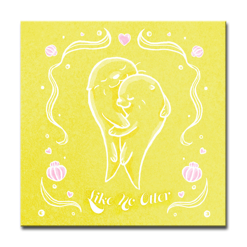 Like no Otter' Wrapped Canvas Wall Art