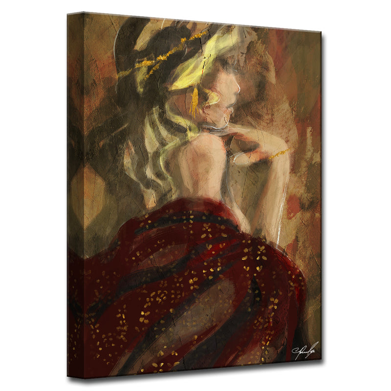 December' Wrapped Canvas Wall Art