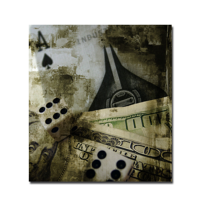 Poker III' Wrapped Canvas Wall Art