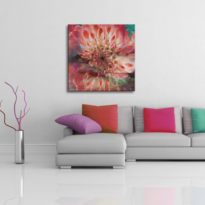 Painted Petals XXIX' Wrapped Canvas Wall Art