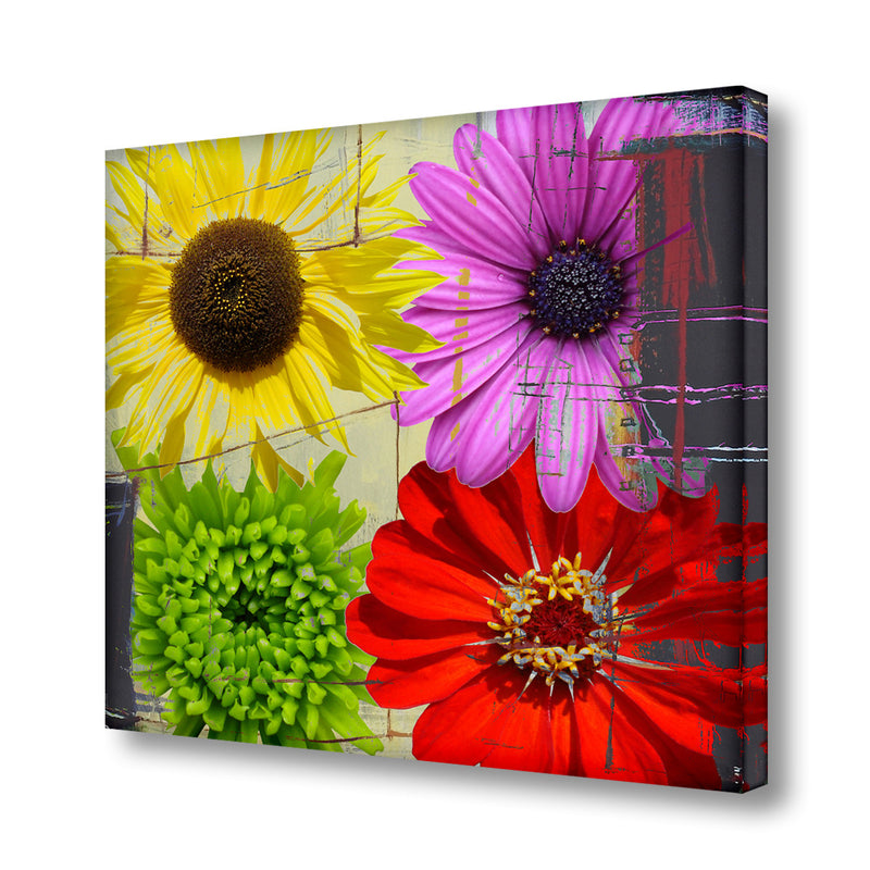 Painted Petals XXXVIII' Wrapped Canvas Wall Art