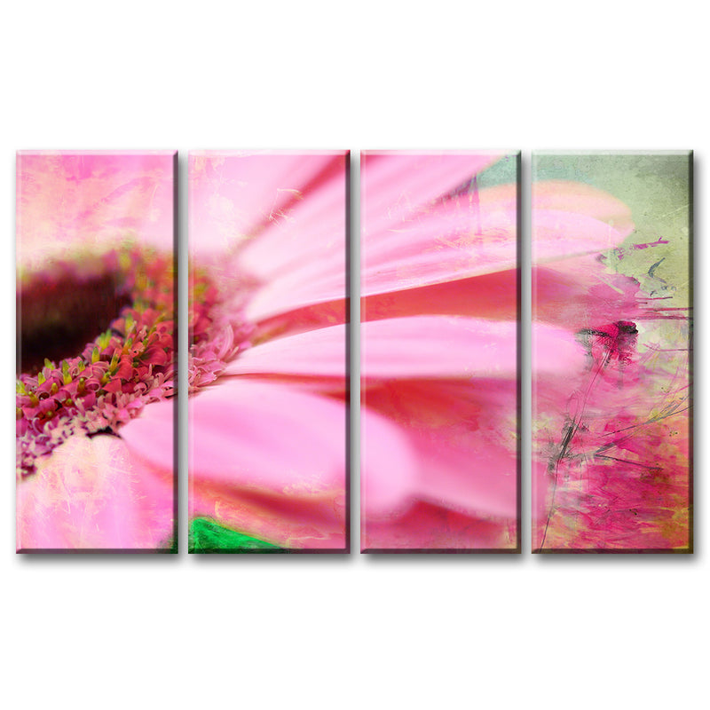 Painted Petals XLIV' Canvas Wall Art