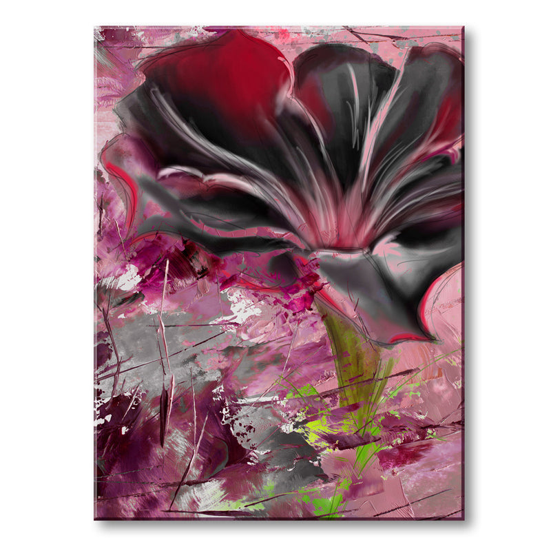 Painted Petals LXIII' Wrapped Canvas Wall Art