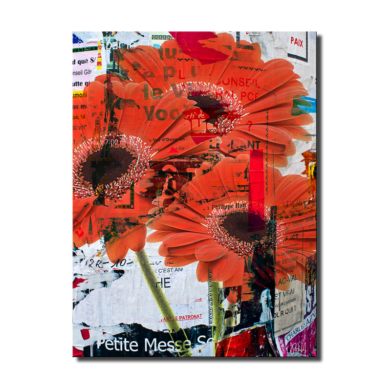 Painted Petals LXXXI' Wrapped Canvas Wall Art