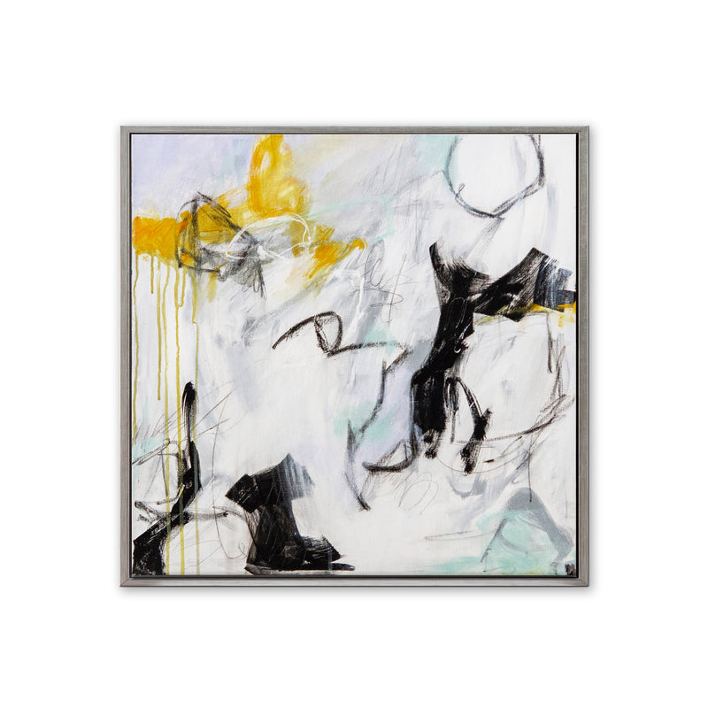 'Little Black Dress' Wrapped Canvas Wall Art