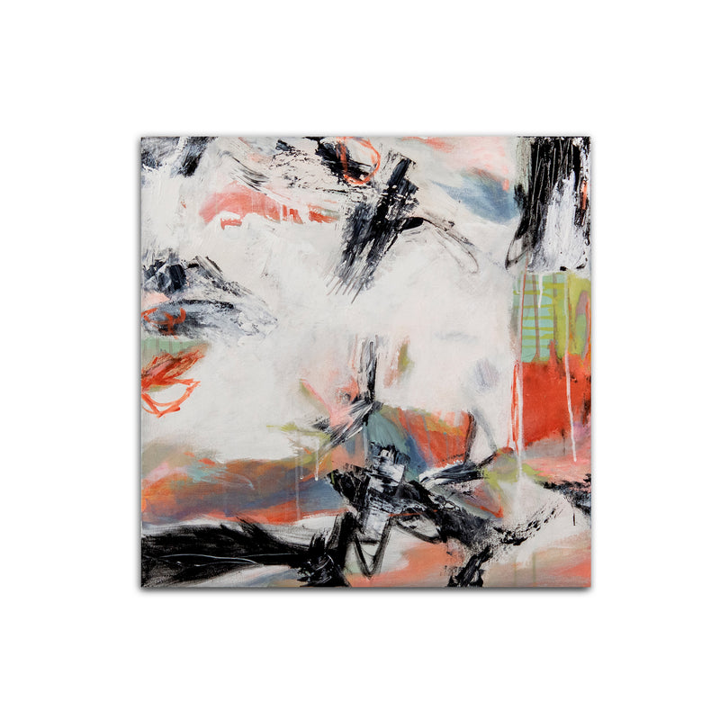 'Corners of My Mind II' Wrapped Canvas Wall Art