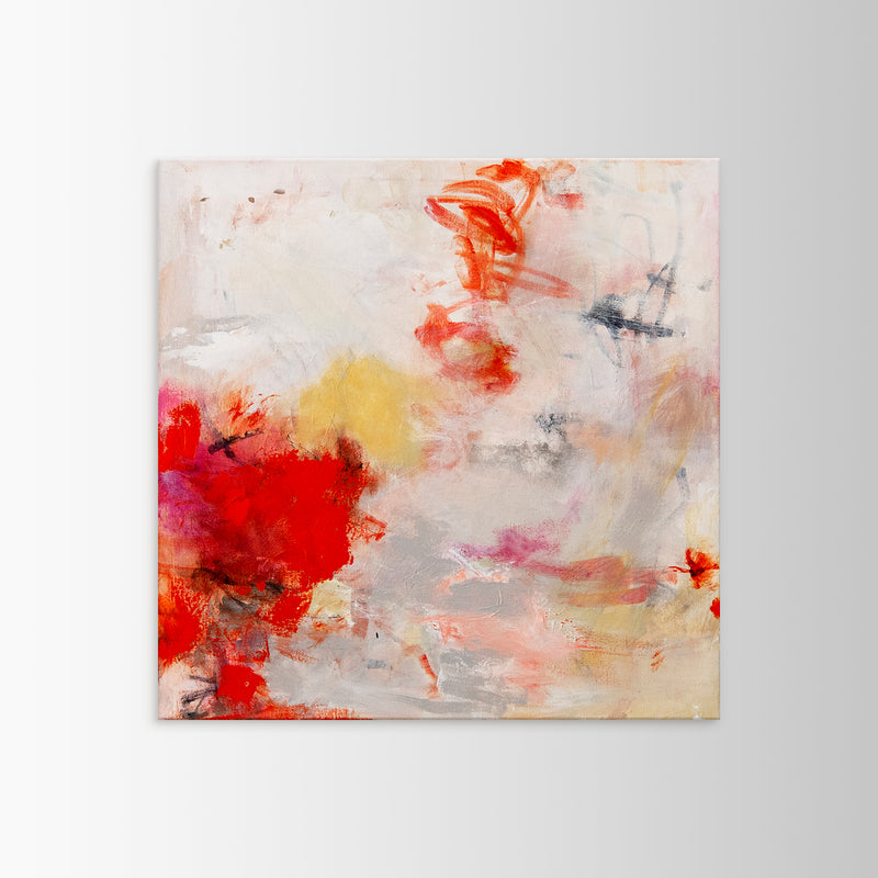 'Red Smoke' Wall Art