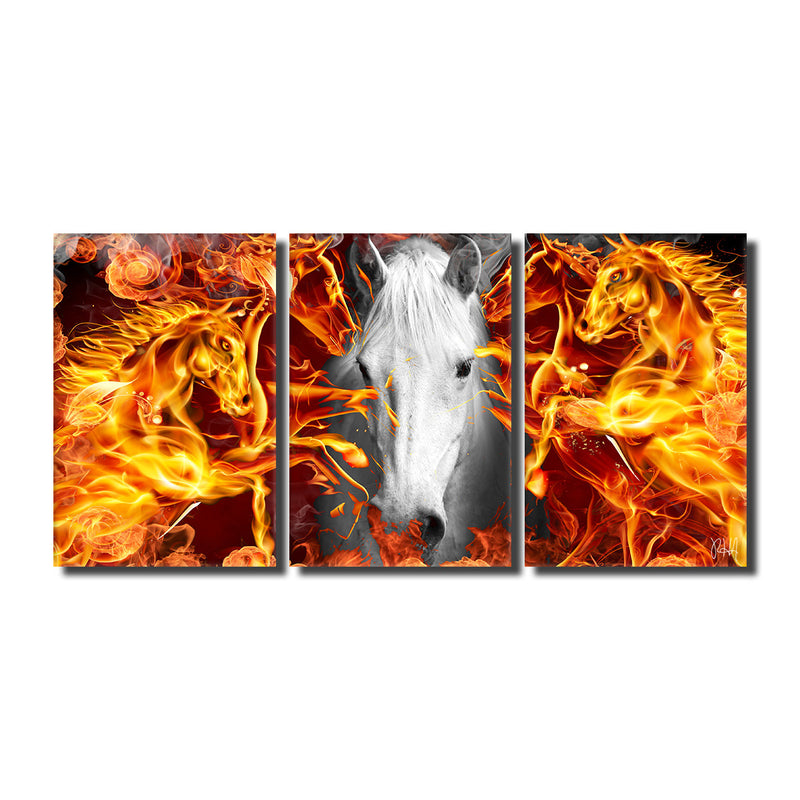 Equestrian Saddle Ink PSIII' Canvas Wall Art