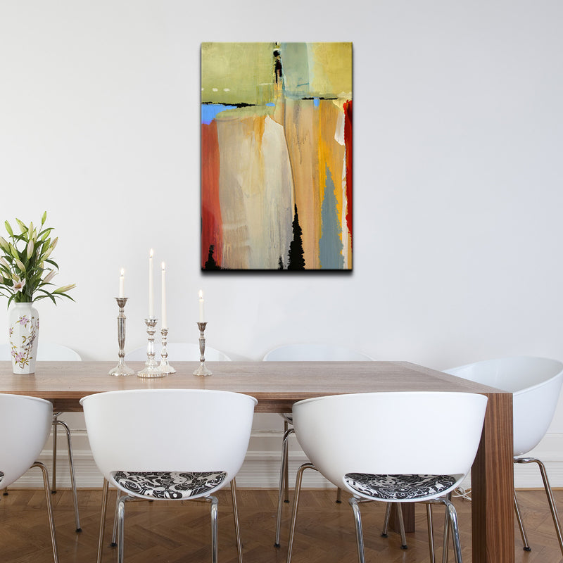 'Abstract' Wrapped Canvas Wall Art