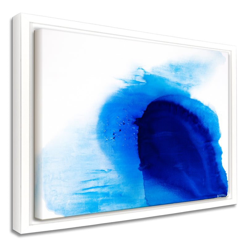 Beyond Time' Framed Canvas Wall Art