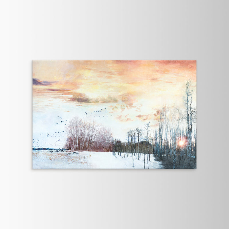 'Winter's Flight' Wall Art