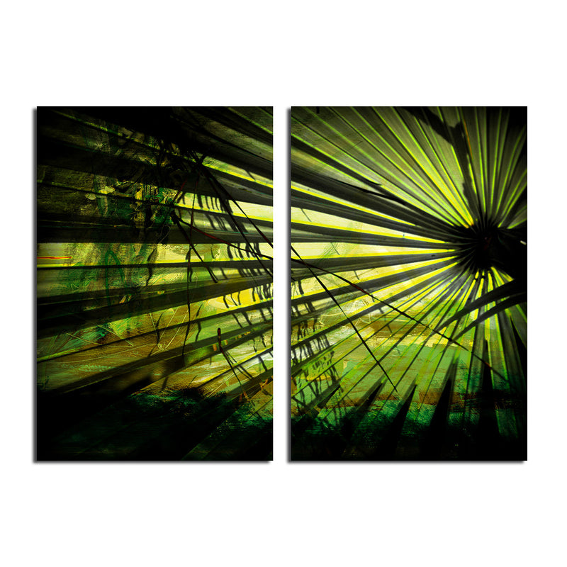 Silhouette XI-B' 2 Piece Wrapped Canvas Wall Art Set