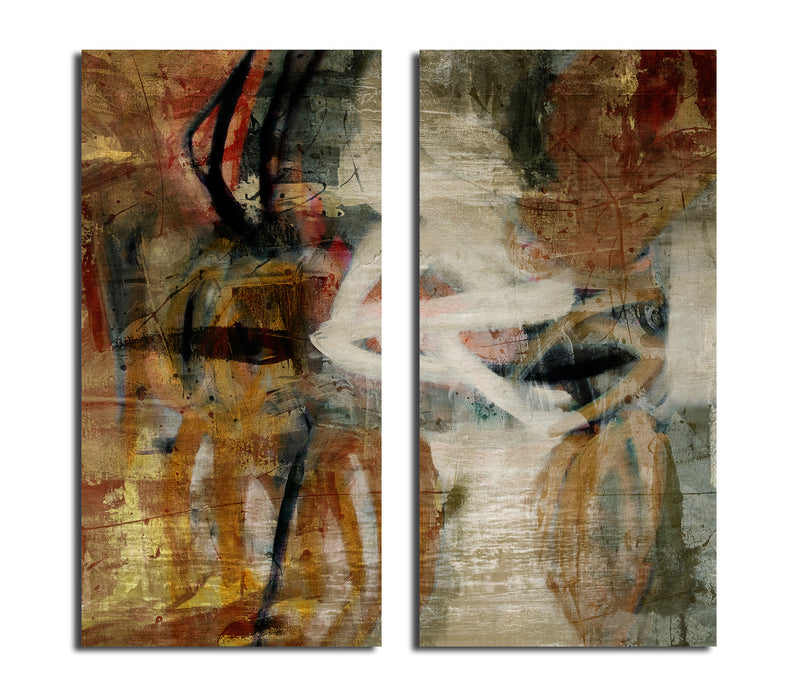 Smash I' 2 Piece Wrapped Canvas Wall Art Set