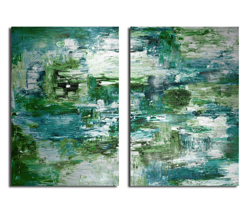 Smash X' 2 Piece Wrapped Canvas Wall Art Set